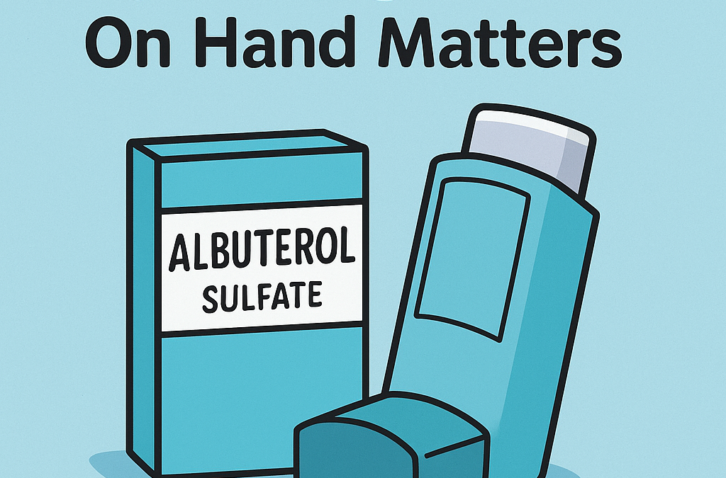 Why Having Albuterol On Hand Matters: Preventive Asthma Support Online