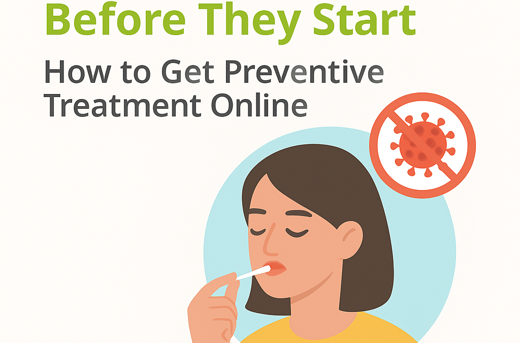 Stop Cold Sores Before They Start: How to Get Preventive Treatment Online