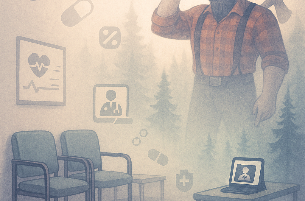 Outdated Waiting Rooms Are Done — Just Like Paul Bunyan